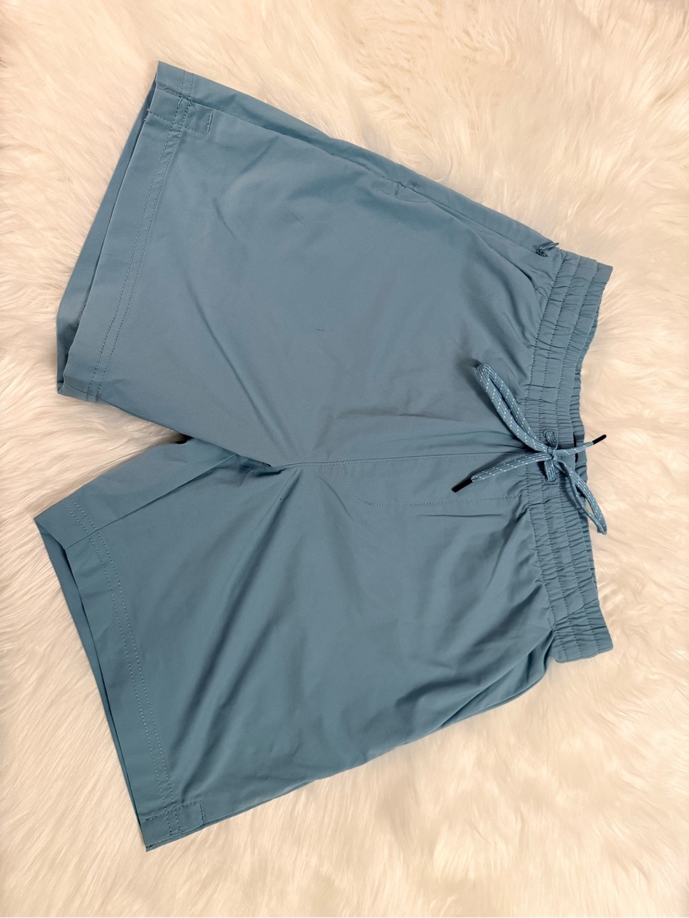 J. Crew Men’s Sky Blue Athletic Tech Drawstring Shorts